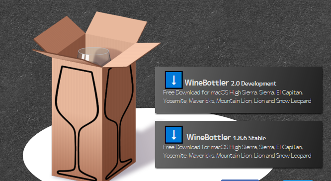 wine bottler for mac os x 10.5